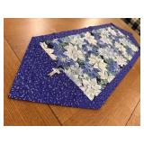 Poinsettia table runner