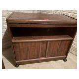 Rolling utility storage cart