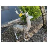 Deer yard statue