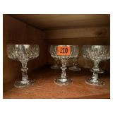 Wine goblets (6)