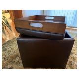 Storage cube ottoman