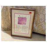I Love You Mother framed print