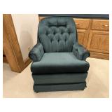 Swivel rocking easy chair