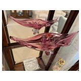 Bohemian glass sculpture