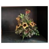 Haeger planter, floral arrangement