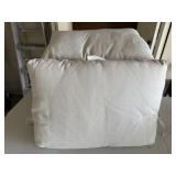 Patio furniture cushions (2)