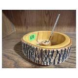 Rusticware nut bowl, pick