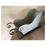 Metal sleigh