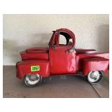 Metal decorative truck