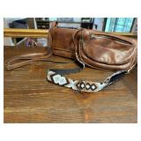 Leather purses (2)