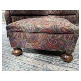 Paisley ottoman