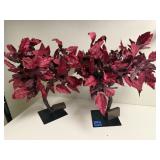 Decorative fall trees (2)