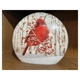 Cardinal shelf sitter