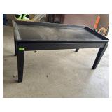 Black coffee table