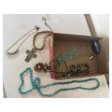 Boho jewelry collection, cross necklace,