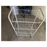 Tiered wire cart