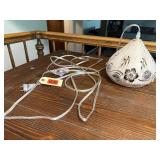 Boho hanging lamp