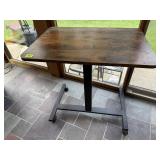 Rolling side table
