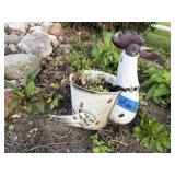 Chicken planter