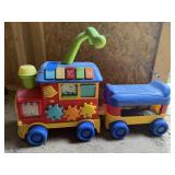 Toddler train riding toy