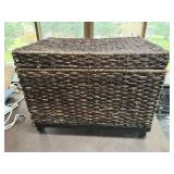Woven storage trunk