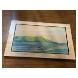 Hawaiian birchwood artwork