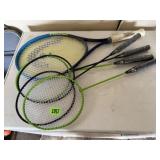 Tennis, badminton racquets (3)