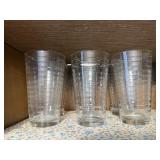 Tall drinking glasses (7)