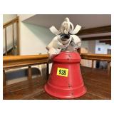 Decorative holiday bell