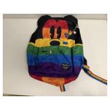 Disney Parks Mickey Mouse rainbow backpack,