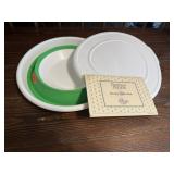 Pampered Chef collapsible mixing bowl, recipe