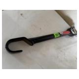 Bicycle rack stabilizing bar