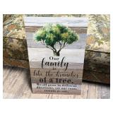 Family roots wall decor