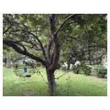 Round wire garden lights (3)