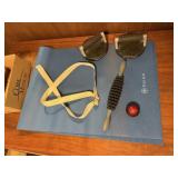 Yoga mat, exercise accessories, massagers