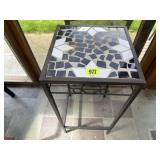 Mosaic plant stand