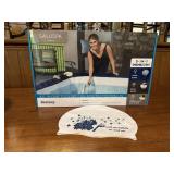 Hot tub cleaning tool kit, swim cap