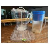 Pampered Chef stir pitcher, tea pitcher, plastic