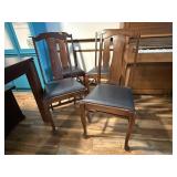 Dining chairs (4)