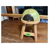 Decorative stool, lady bug