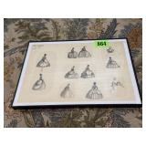 Walt Disney Ball Gown illustration artwork