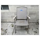 Folding patio chair
