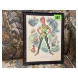 Walt Disney Peter Pan artwork