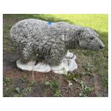 Concrete bear yard decoration