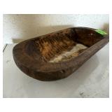 Primitive dough bowl