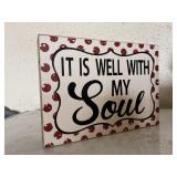 It is Well with my Soul wall decor