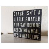 Grace wall decor