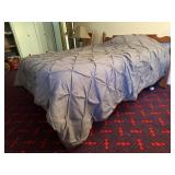 Full size bed, headboard, frame, Therapedic