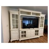 Entertainment Console (center) 2 piece unit;