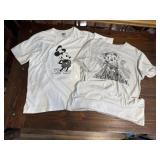 Walt Disney Mickey Mouse, Space Mountain t-shirts